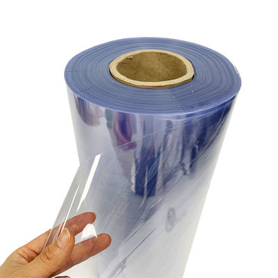 의료용 단단한 PVC 필름 롤 포장 필름 톱톱 컬러풀 투명 유연성