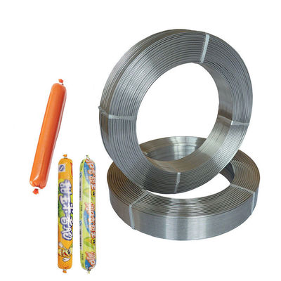 5.5kg/Roll 최고 수준의 식품 등급 알루미늄 와이어 롤 클립 소시지 케이스