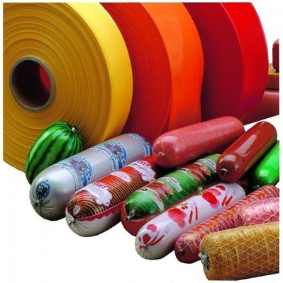 롤 평면 PVDC 플라스틱 소시지 케이스 필름 너비 140mm 180mm
