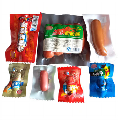 소시지 포장 고 장벽 PVDC 인쇄 된 포장 필름 소시지 케이싱 소시지 포장용 PVDC 필름