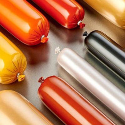 30-350mm 평평 폭 PVDC 플라스틱 소시지 케이스 필름 소시지 포장용 최대 90C까지 열 저항성
